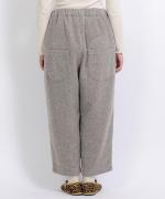 ヘリンボンウールシャギー　パンツ